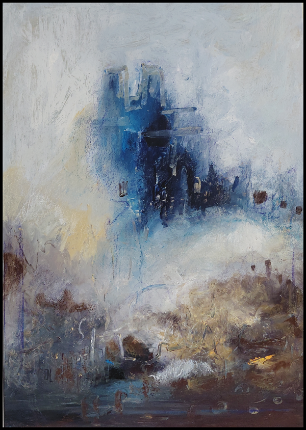 Vestiges — Acrylique sur toile par Mercier-Lutz Danièle, Mulhouse