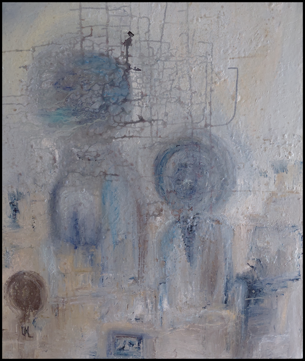 Face à l'invisible — Acrylique sur toile par Mercier-Lutz Danièle, Mulhouse