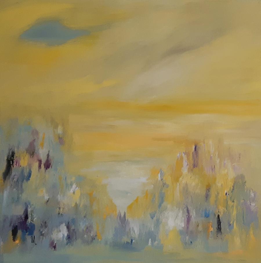 Lueur des rêves — Acrylique sur toile par Mercier-Lutz Danièle, Mulhouse