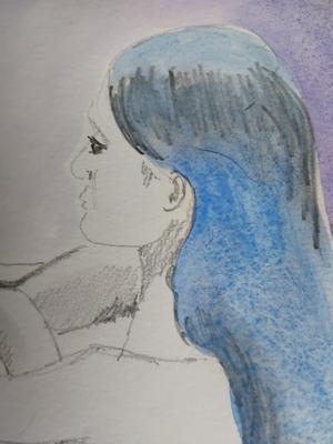 Aariio 19 Avril (5) — Aquarelle