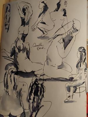 Camille 12 FéVrier (2) — Acrylique sur papier