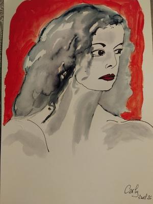 Carly 2 Avril (12) — Acrylique sur papier