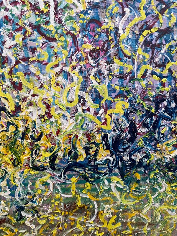 Toile0004 — Huile 작가: Rougie, Cestas