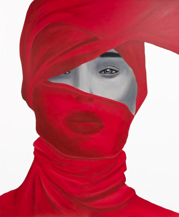 RED — oil on canvas 작가: MATTHIEU DEBANO