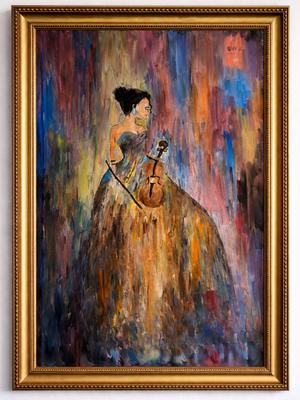 La mélodie des couleurs — Acrylique sur toile