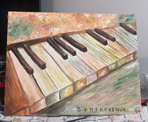 « Symphonique » — 40x50cm / Acrylique