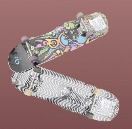 Personnalisation de skateboard — Technique mixte 작가: Lola Petit, Meaux