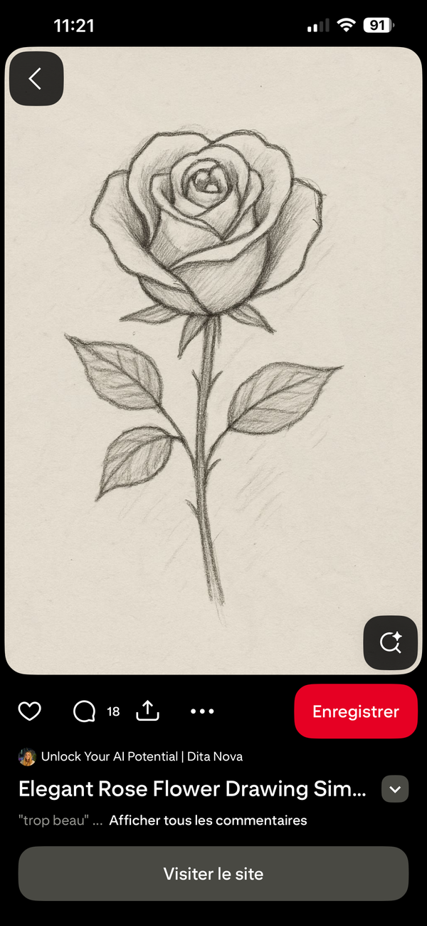 Rose ( catégorie fleur , lot disponible) — Technique mixte 작가: Lola Petit, Meaux