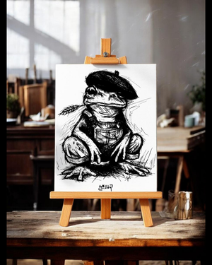 La grenouille — Encre