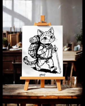 L'Aventurier — Encre