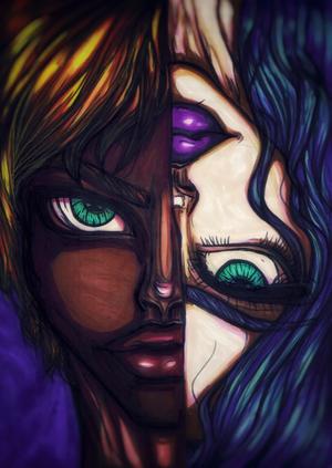 Yin and Yang — Feutre