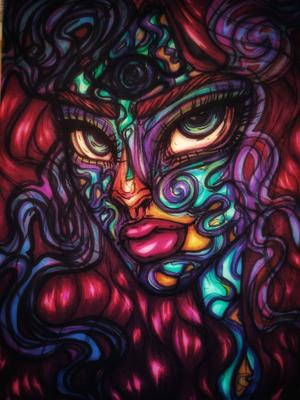 Fantasy girl — Feutre