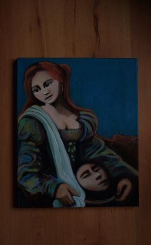 La haine des hommes — Acrylique sur toile