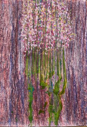 Hyacinth — Acrylique sur papier