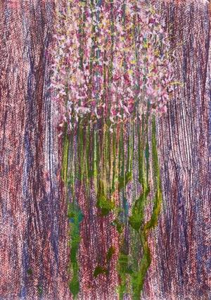 Hyacinth — Acrylique sur papier