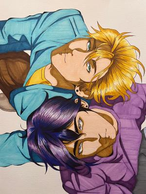 Moment de détente à Pélican City — Feutres à Alcool