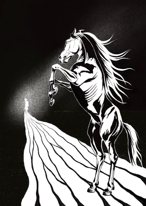 Avant l'aube — Art numérique