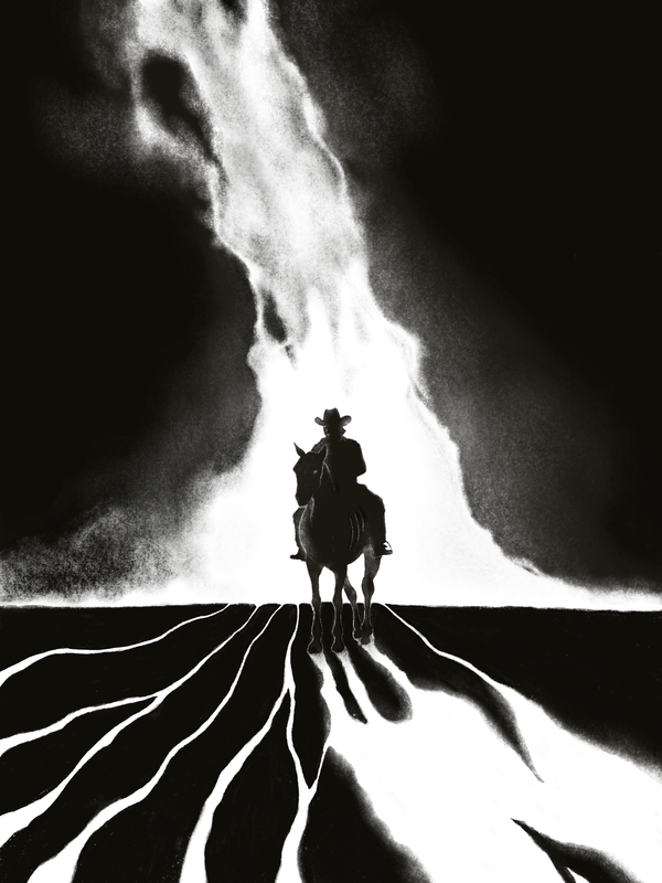 Don't turn back — Digital art by la notcha, Fréjus