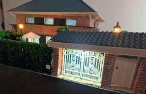 Maquette maison, nord de France — Technique mixte