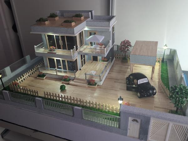 Maquette maison par ABDELKRIM MANSOURI, Lille