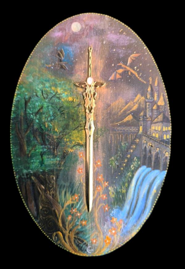 Dragon college — Acrylique sur toile 작가: Mydreamery