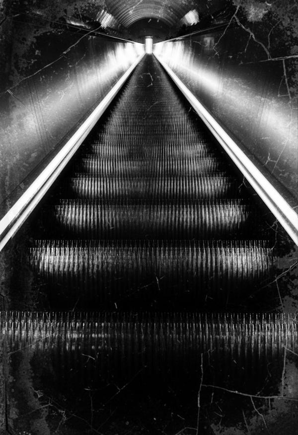 L'Échelle d'Ombre — Art numérique par antoine marelle, meung sur loire