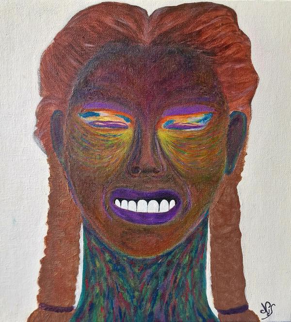 Faux semblants — Acrylique sur toile 작가: Louison May, Lille