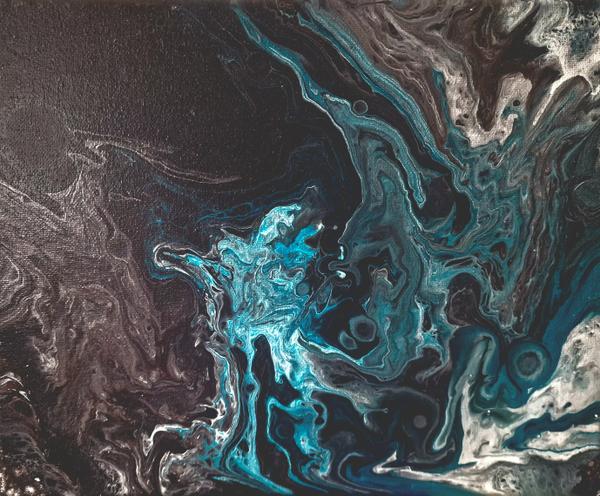 Adieux volants — Acrylique sur toile 작가: Louison May, Lille