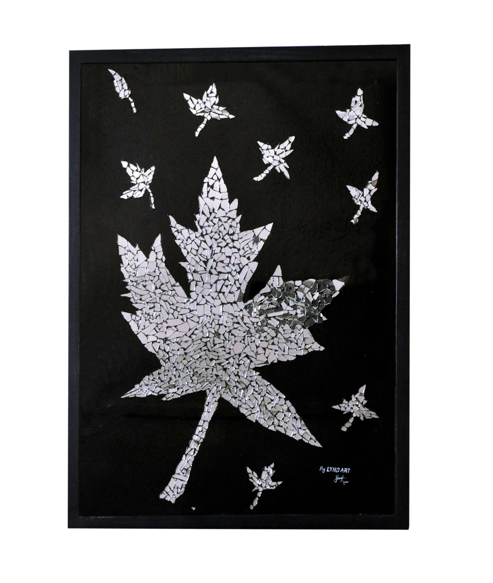 FEUILLES DE VIE — Technique mixte 작가: LYNO-ART , Bénin