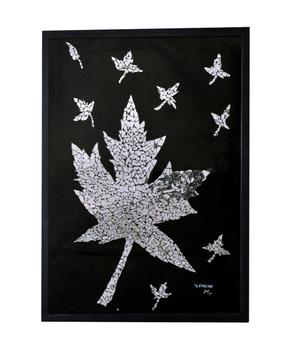 FEUILLES DE VIE — Technique mixte