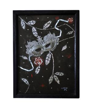 L'ÂME NOIRE MASQUÉ — Technique mixte