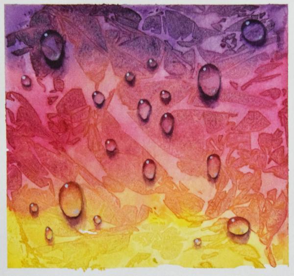 Cristallisation — Aquarelle 작가: David DZAGNIDZE, Mulhouse