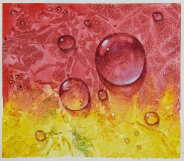 Incandescence — Aquarelle 작가: David DZAGNIDZE, Mulhouse