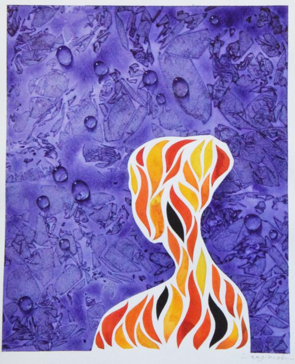 Mémoire habitée — Aquarelle 작가: David DZAGNIDZE, Mulhouse