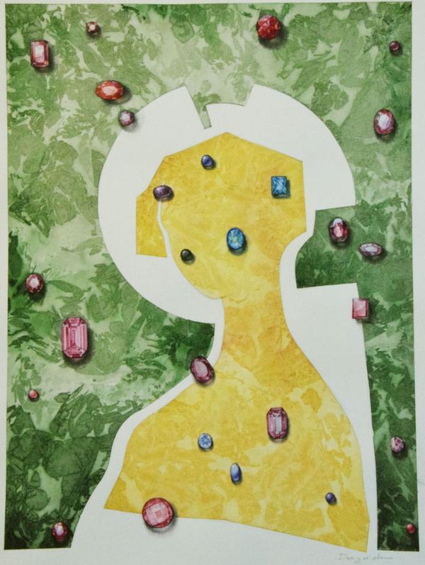 Fragments d'âme — Aquarelle 작가: David DZAGNIDZE, Mulhouse