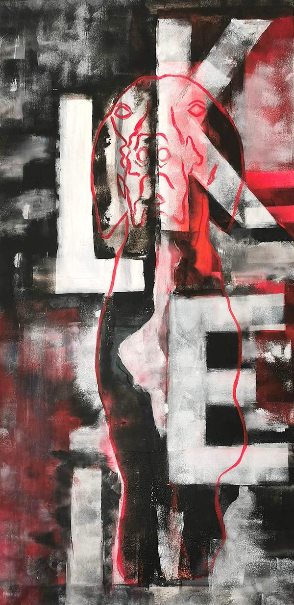 Love Like — Technique mixte 작가: JAZZ, fontainebleau