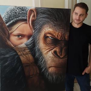 César — Peinture en spray