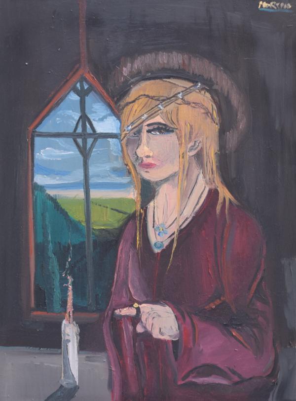 Aurora — Huile sur toile par Jean-Baptiste Moreno, PARIS