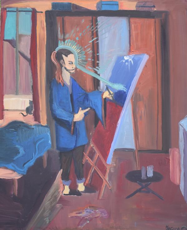 Joachim Van_Massot — Huile sur toile par Jean-Baptiste Moreno, PARIS