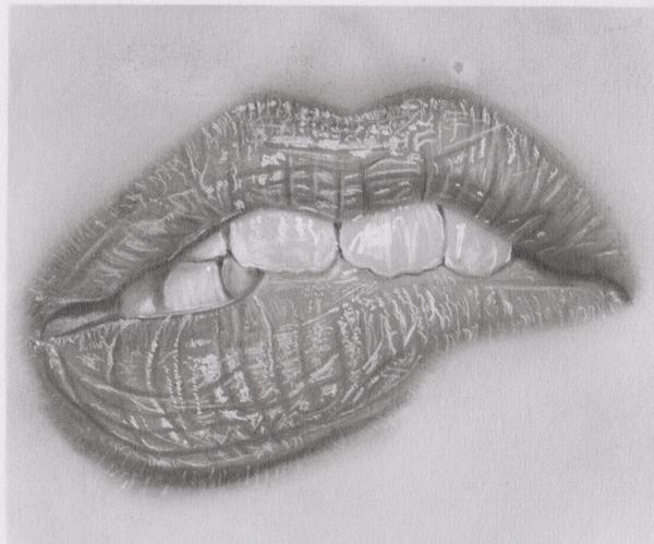 La Tension Silencieuse par Mary G — Crayon graphite 制作 Mary G, Dubaï